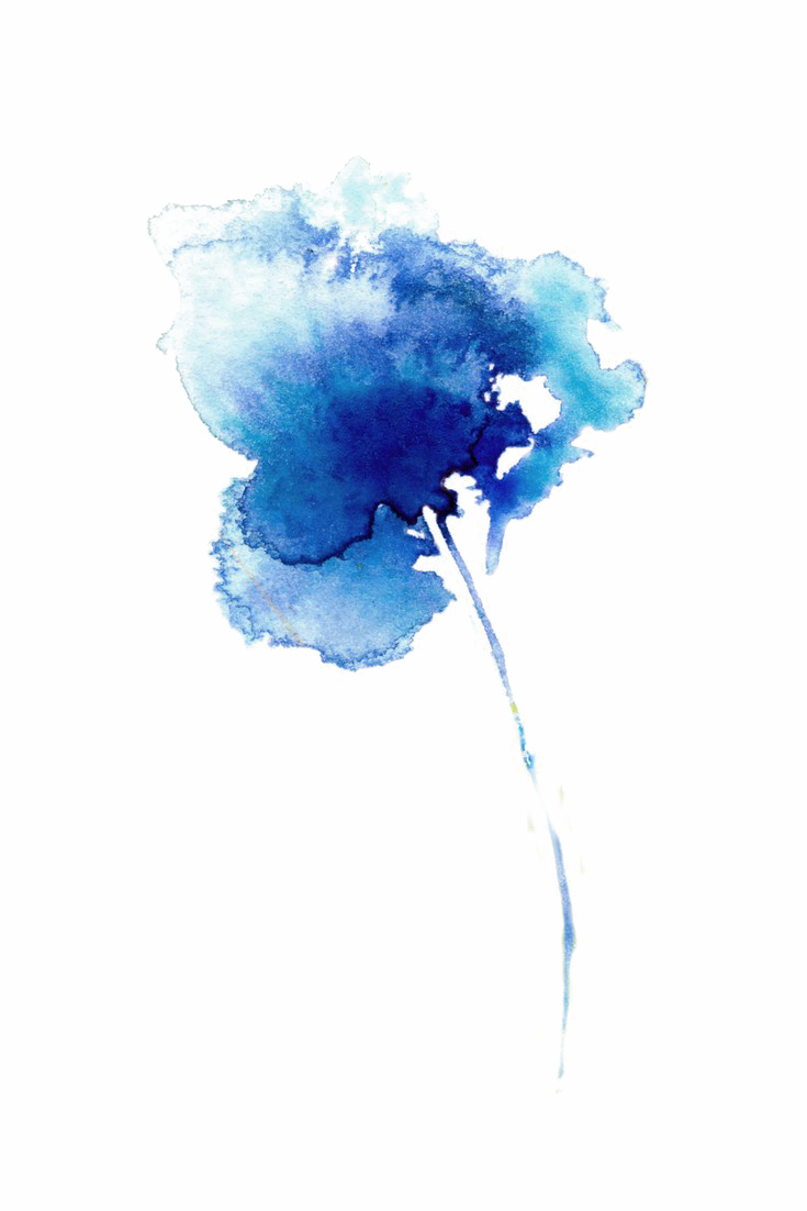 Abstract Watercolor Transparent Background - Simple Watercolor Abstract Art - HD Wallpaper 