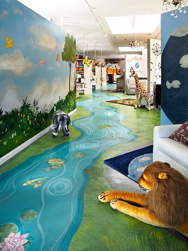 Nature Wall Painting Ideas - HD Wallpaper 