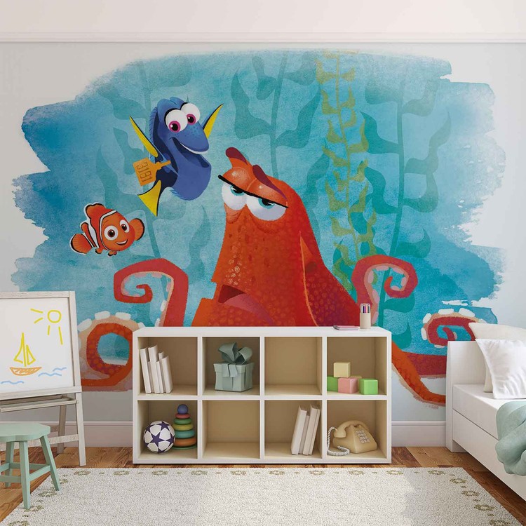 Disney Finding Nemo Dory Wallpaper Mural - Mural Legend Of Zelda Wall - HD Wallpaper 