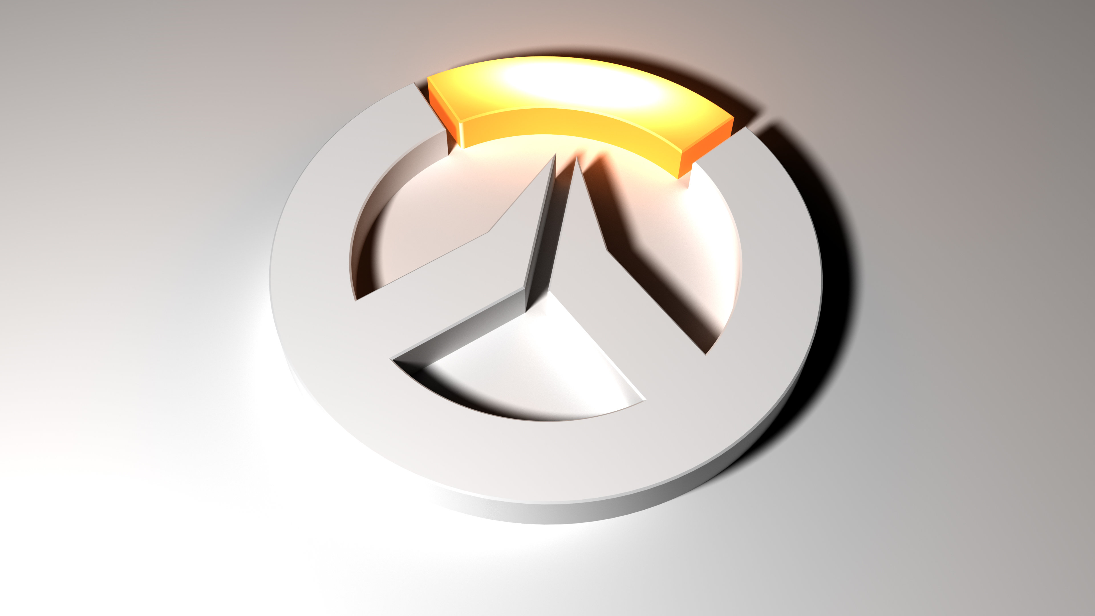 Overwatch Logo Wallpaper 4k - HD Wallpaper 