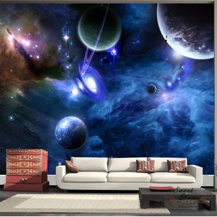 Room Wallpaper Outer Space - HD Wallpaper 