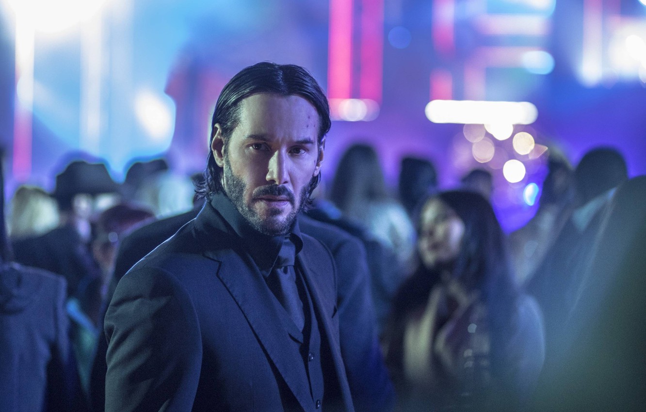 Photo Wallpaper City, Cinema, Wallpaper, Girl, Hitman, - John Wick 2 Review - HD Wallpaper 