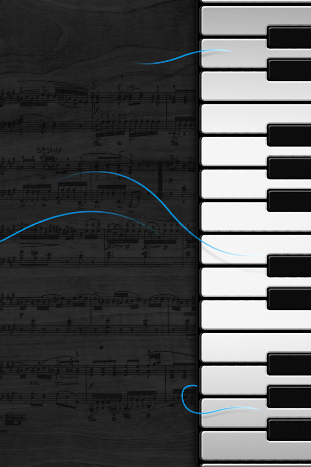 Iphone Wallpapers Piano - HD Wallpaper 