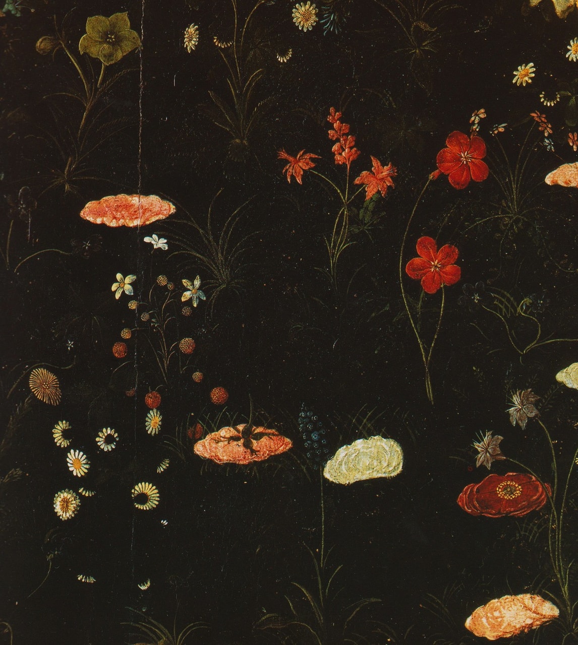 Art, Flowers, And Primavera Image - Botticelli Primavera Flowers Detail - HD Wallpaper 