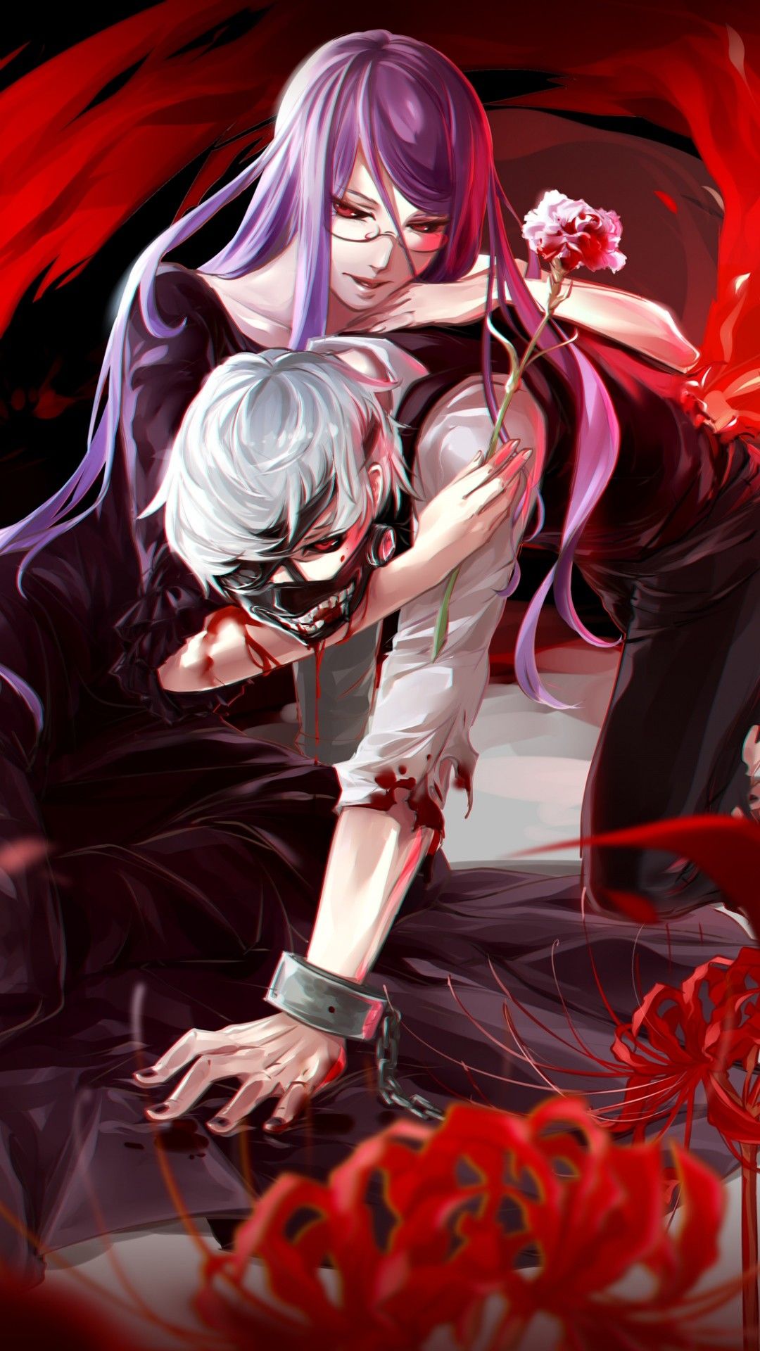 Tokyo Ghoul Iphone Wallpaper - Tokyo Ghoul Wallpaper 4k Phone - HD Wallpaper 