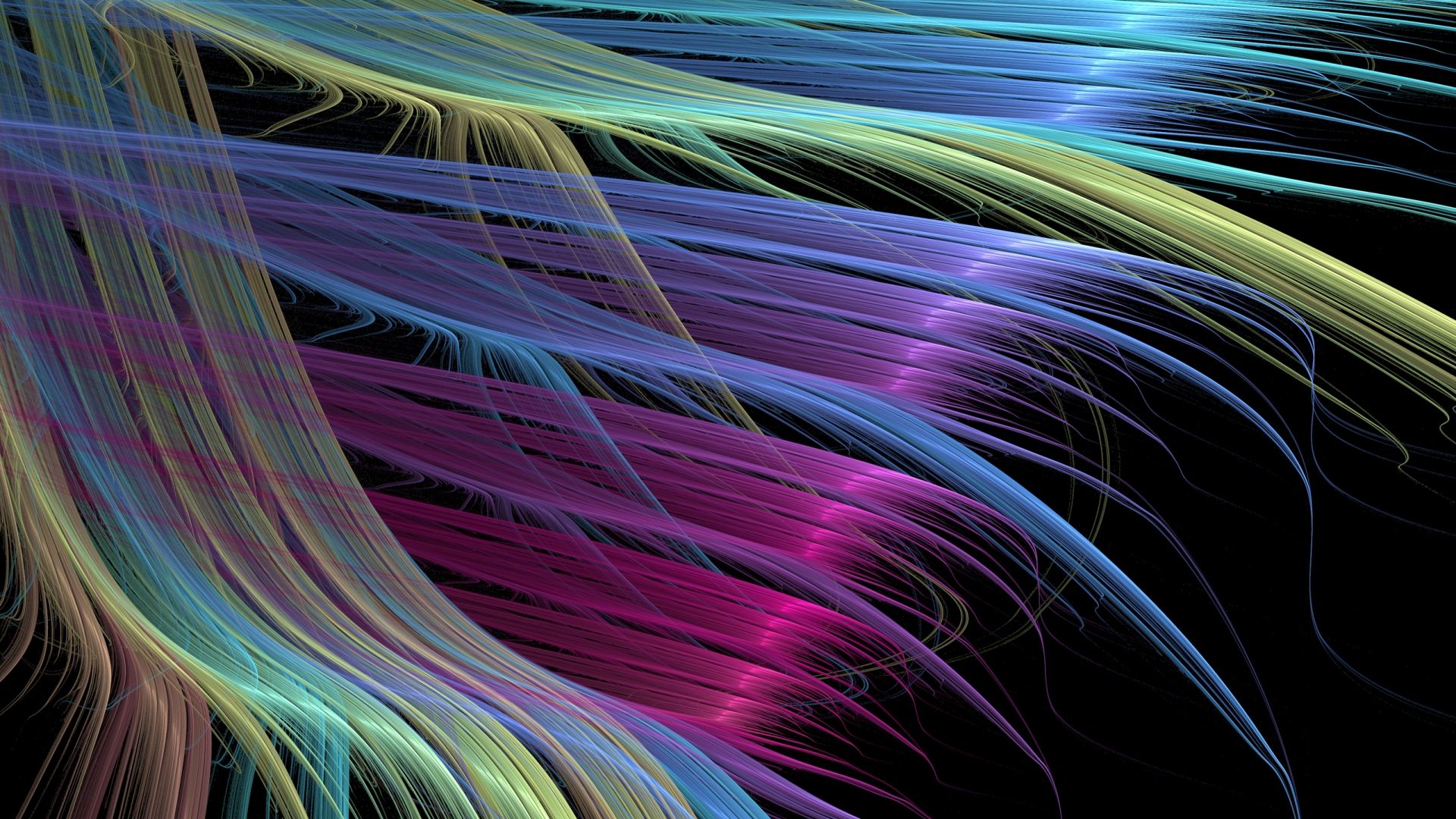 3d 0262 Wallpaper - Multi Colored Feather Backgrounds - HD Wallpaper 