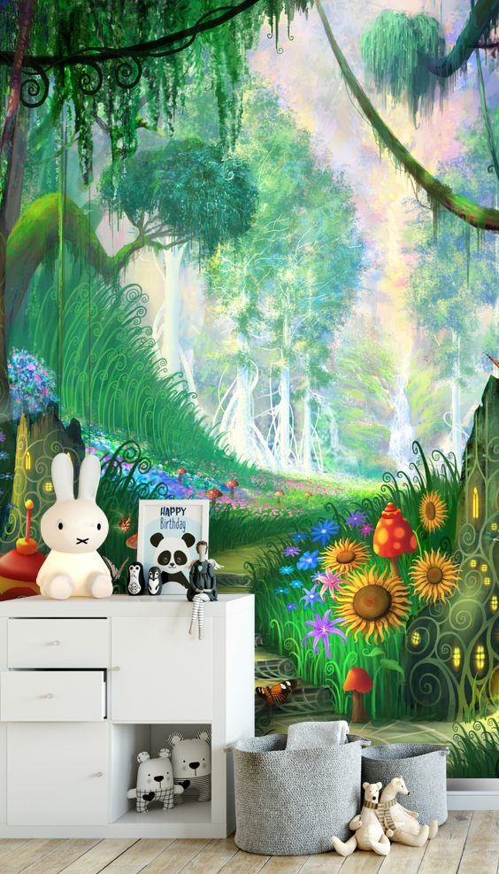 Childrens Wall Murals - HD Wallpaper 
