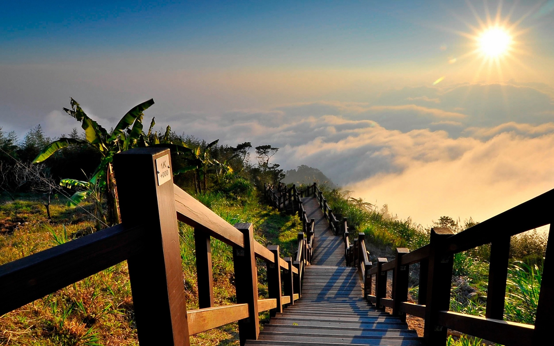 Mountain Beautiful Sunrise - HD Wallpaper 