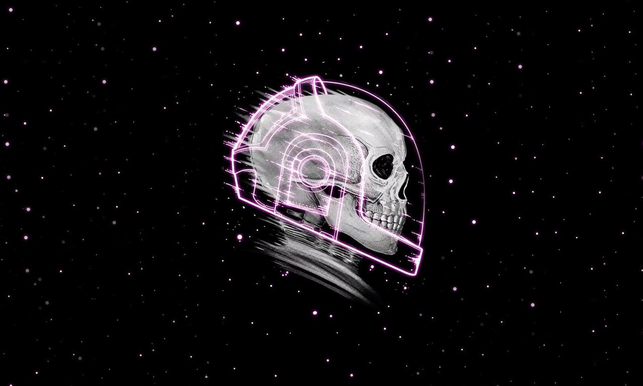 Space Skull - HD Wallpaper 