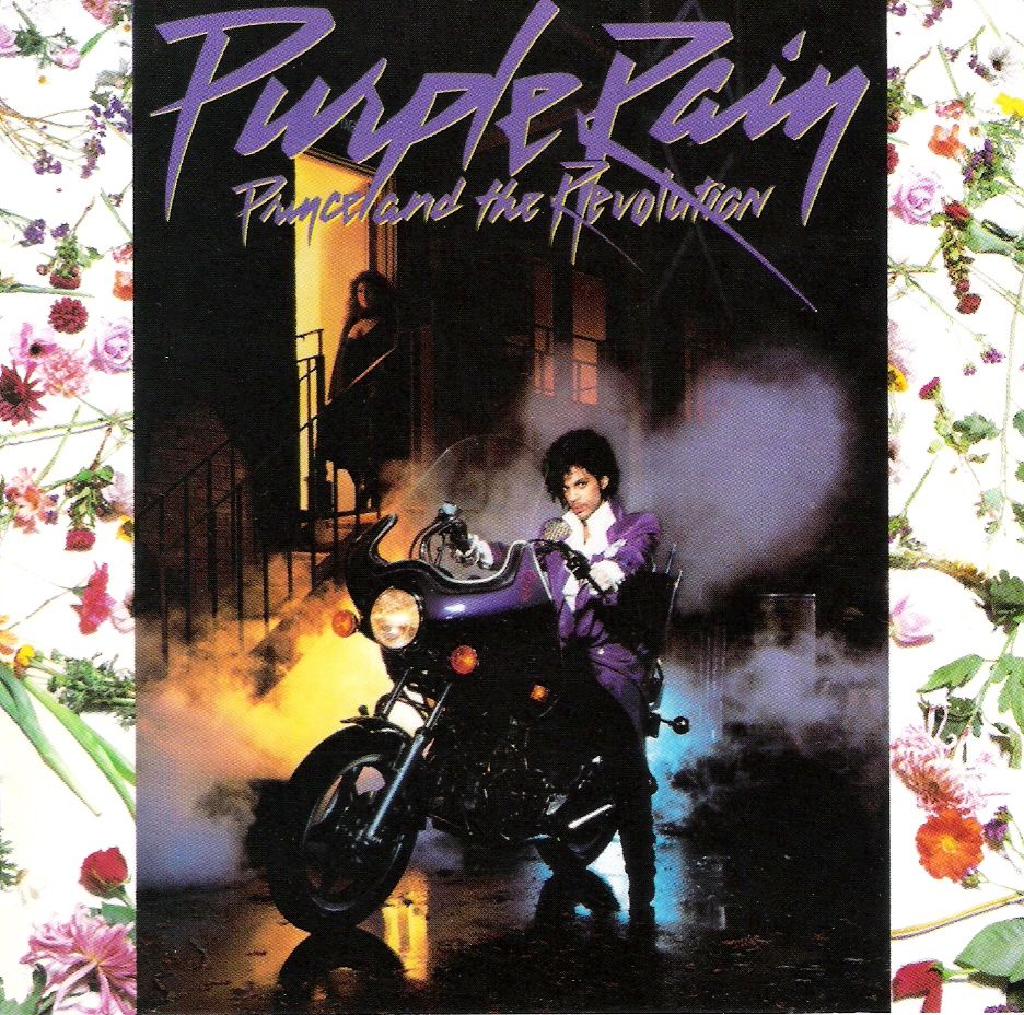 Purple Rain - Prince Purple Rain Album Cover - HD Wallpaper 