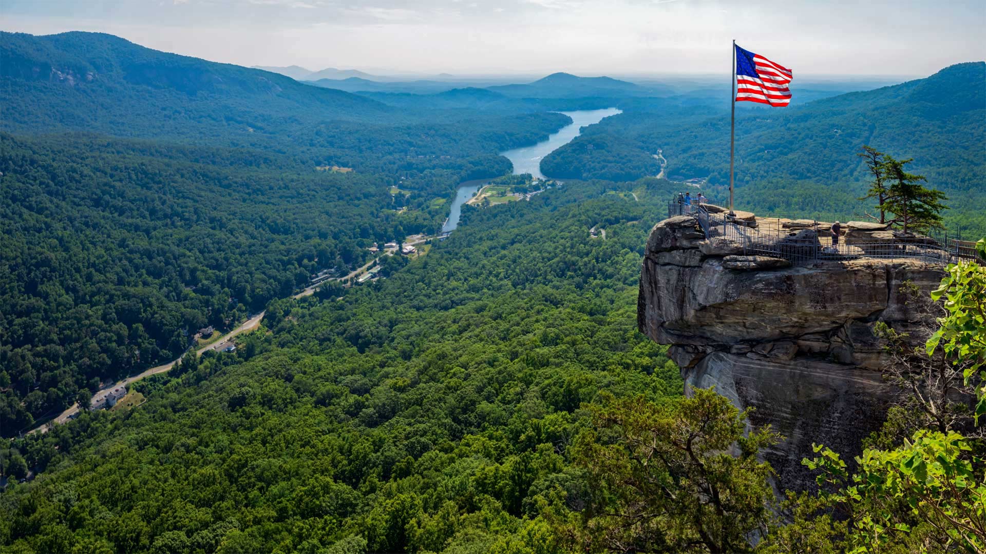 Chimney Rock State Park - HD Wallpaper 