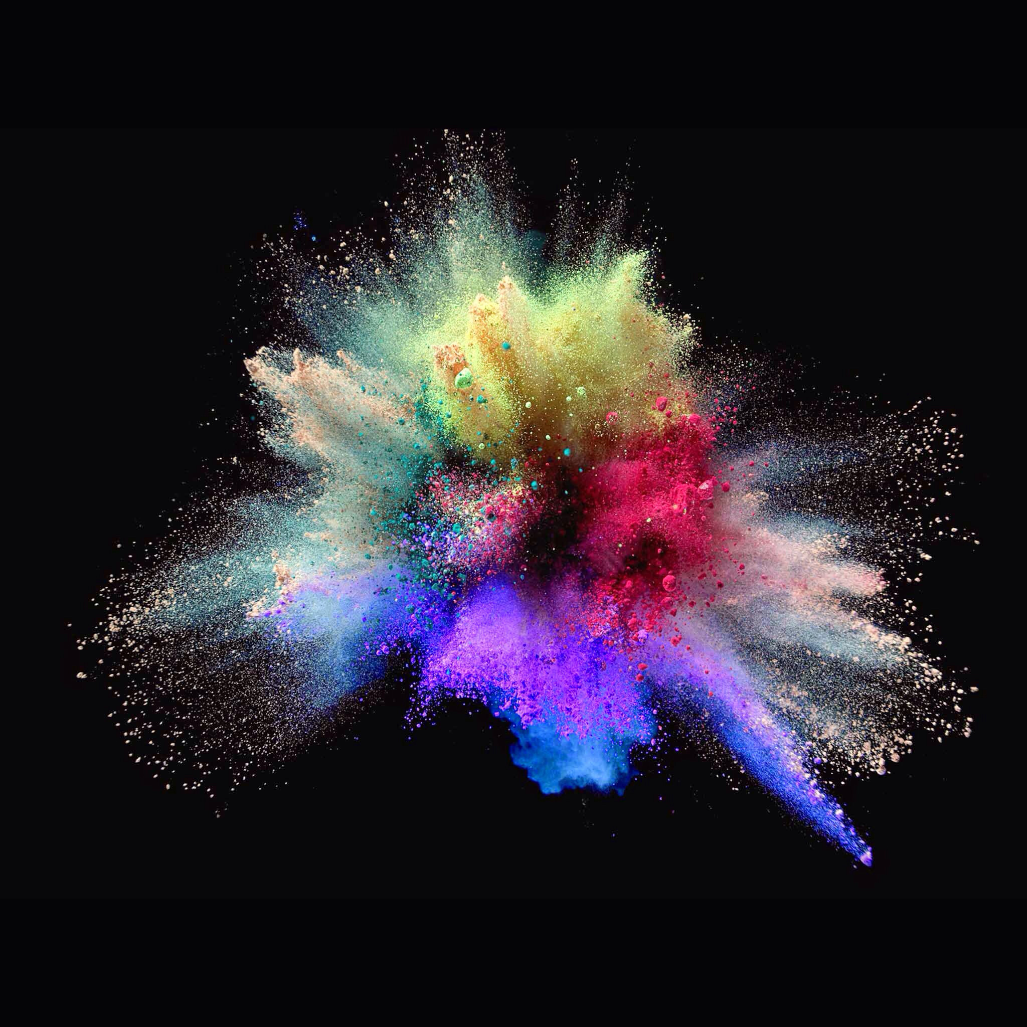 Photos Of Cool Explosion - Color Splash - HD Wallpaper 