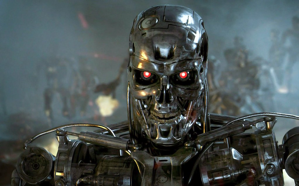 Terminator T 800 Skeleton - HD Wallpaper 