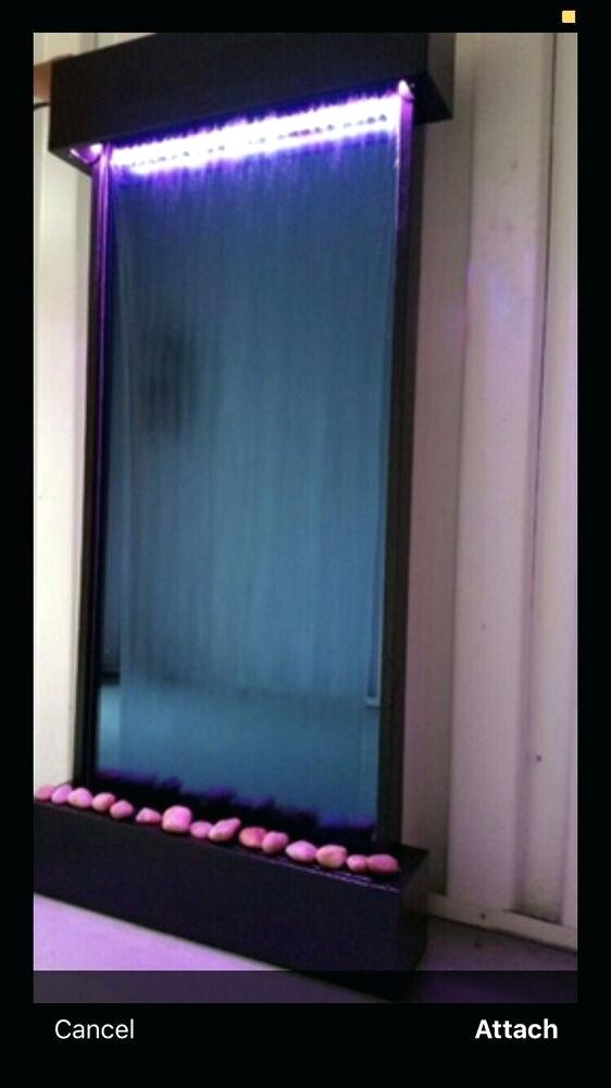 Color Changing Wall Details About Wall Hanging Waterfall - Fountain - HD Wallpaper 