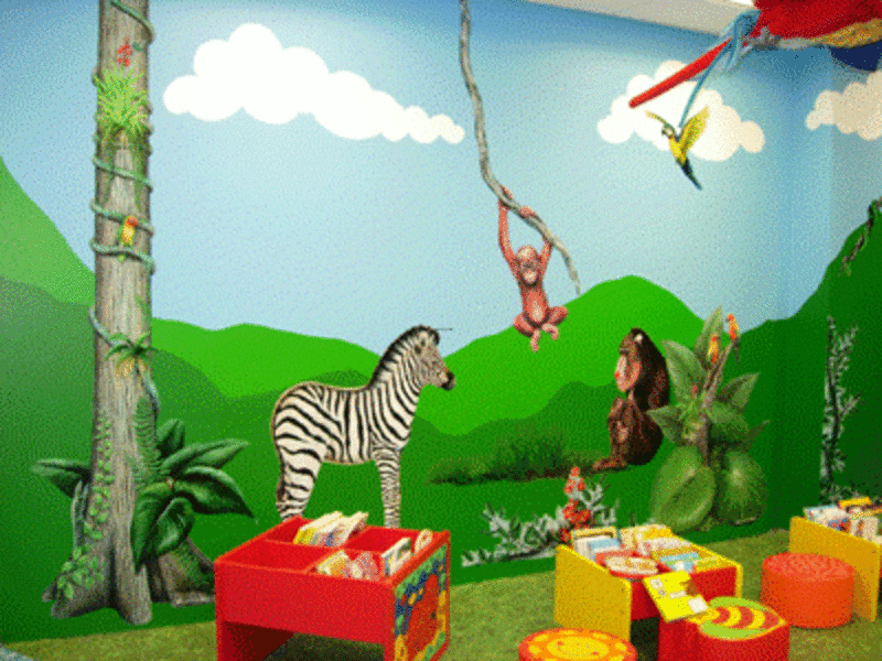 Wall Mural Kids, A Cheaper Way To Create Wall Murals - HD Wallpaper 