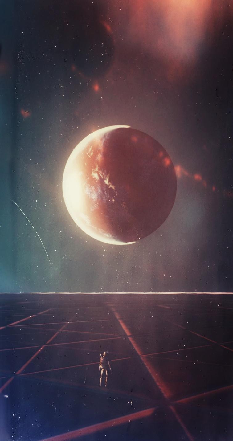 Mobile Wallpaper Space - HD Wallpaper 