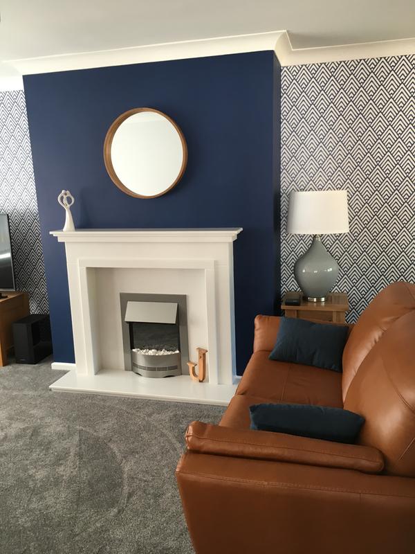 Living Room Chimney Breast - HD Wallpaper 