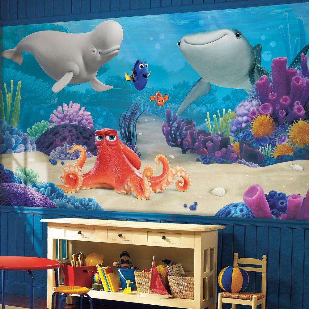 Finding Dory Mural - HD Wallpaper 