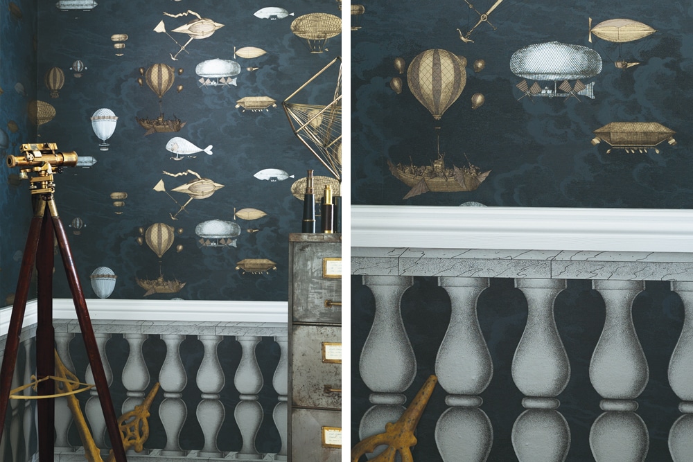 Cole And Son Wallpapered Room - HD Wallpaper 