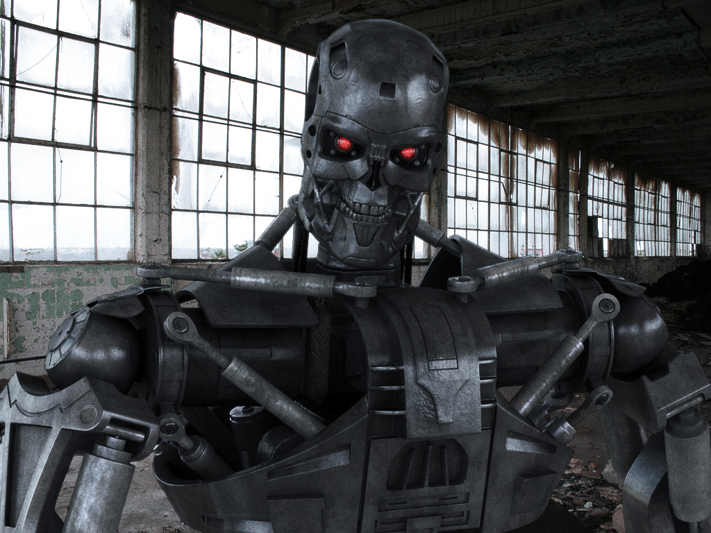 Terminator T 600 - HD Wallpaper 