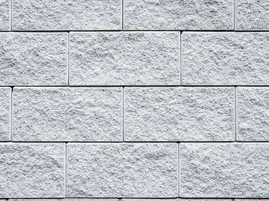 Wall, Brick, Grey, Background, Backgrounds, Full Frame, - HD Wallpaper 