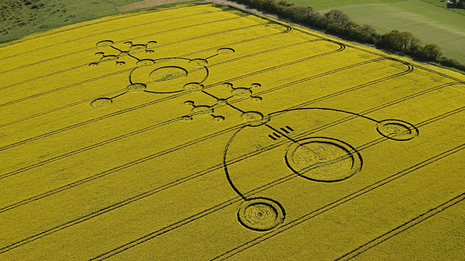 High Resolution Crop Circle - HD Wallpaper 