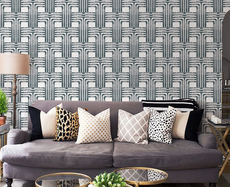 Grey Couch Decor - HD Wallpaper 