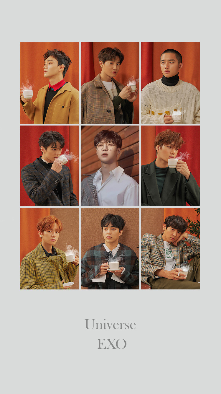 Exo Universe Wallpaper Lay Goodbye Christmas - Exo Universe With Lay - HD Wallpaper 