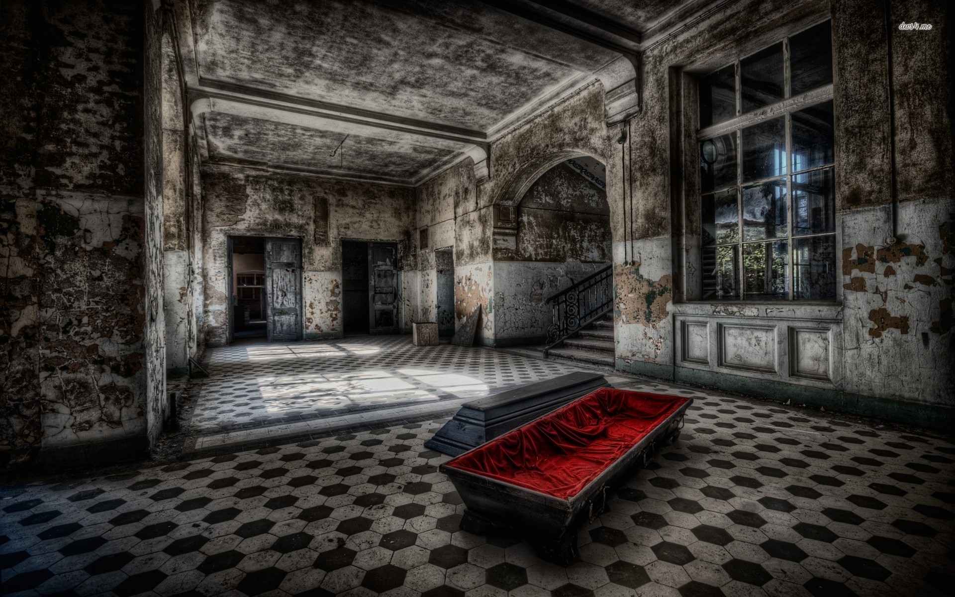 Creepy Room Fantasy Art - HD Wallpaper 