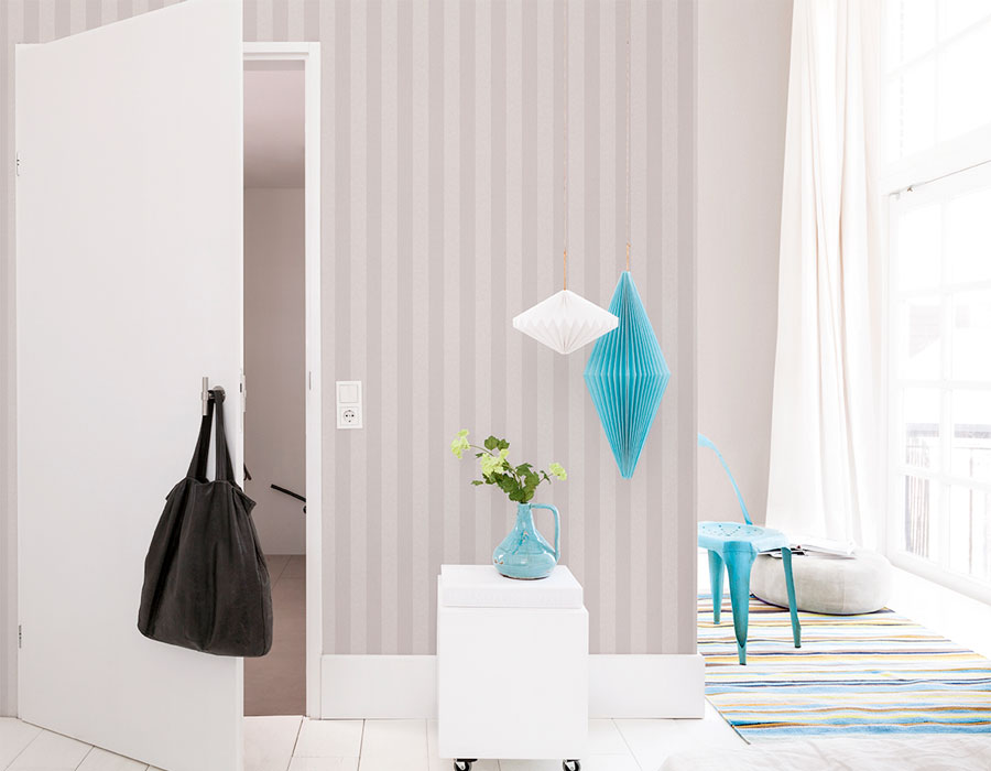Limitless Paste The Wall Striped Wallpaper By Walls - Midbec Inspiration 17540 - HD Wallpaper 