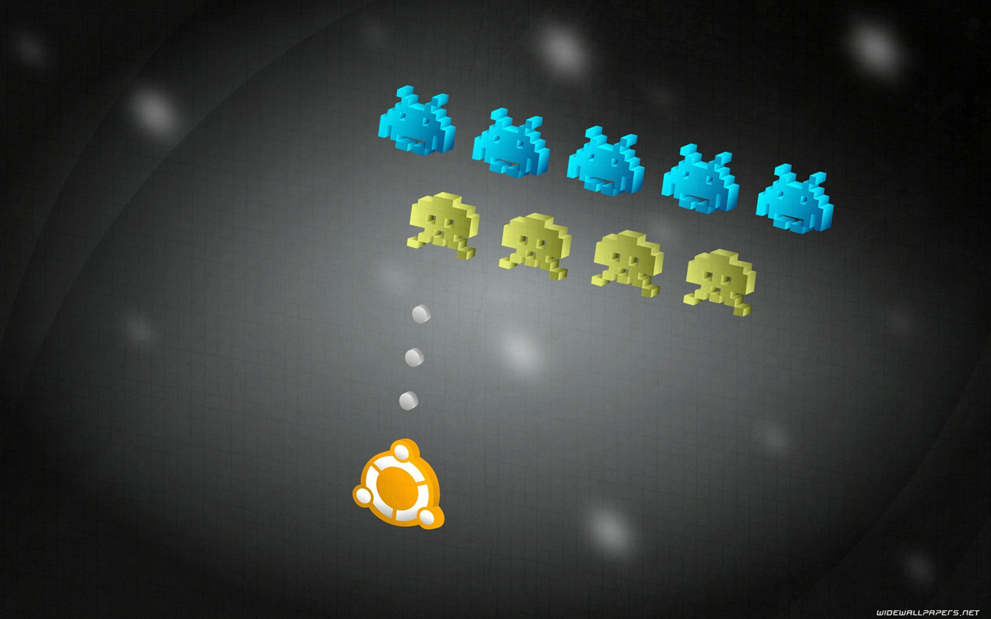 Space Invaders 3d - HD Wallpaper 