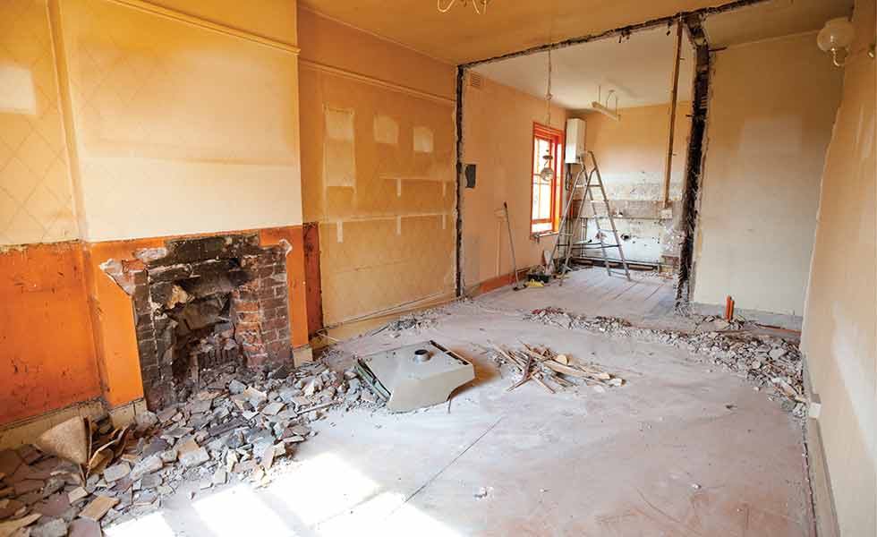 Knocking Down Chimney Breast - HD Wallpaper 