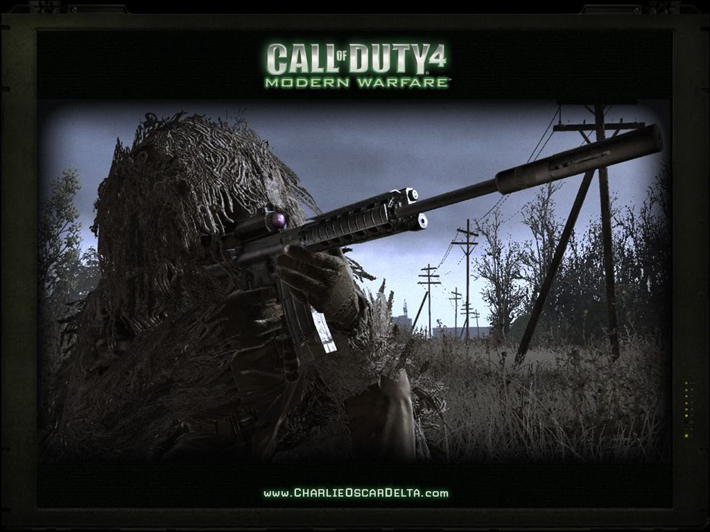 Call Duty 4 Modern Warfare - HD Wallpaper 