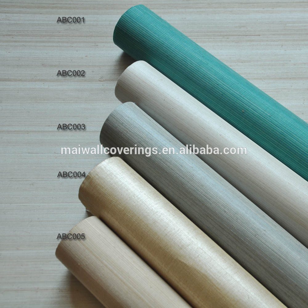 Silvery Natural Textured Wall Painting Wallpaper - Plywood - HD Wallpaper 