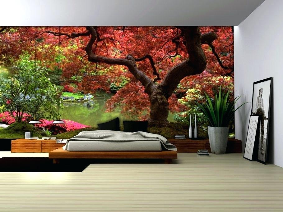Bedroom Wall Mural Bedroom Wall Wraps Kids Room Wallpaper - 1080p Japanese Garden - HD Wallpaper 