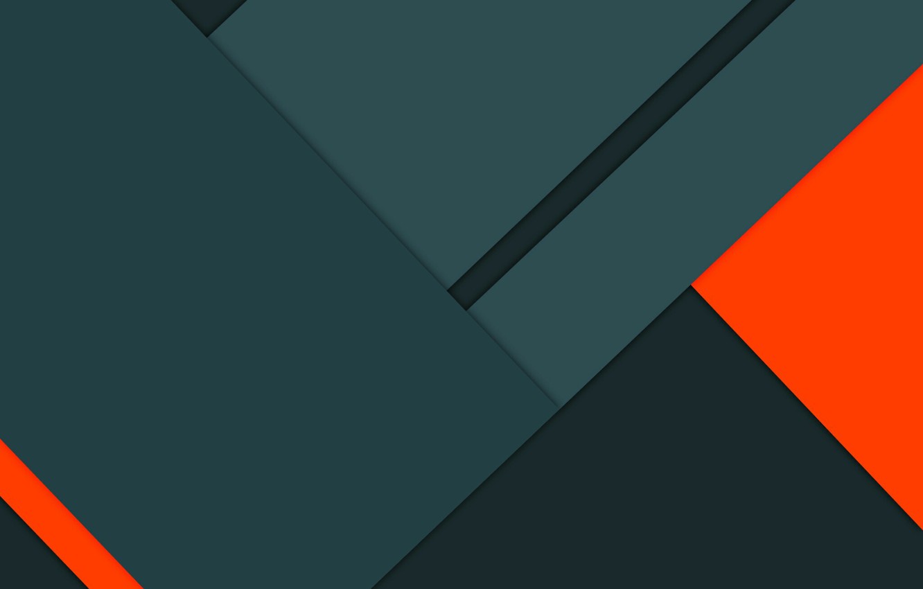 Photo Wallpaper Orange, Android, Design, - Обои Лолипоп - HD Wallpaper 