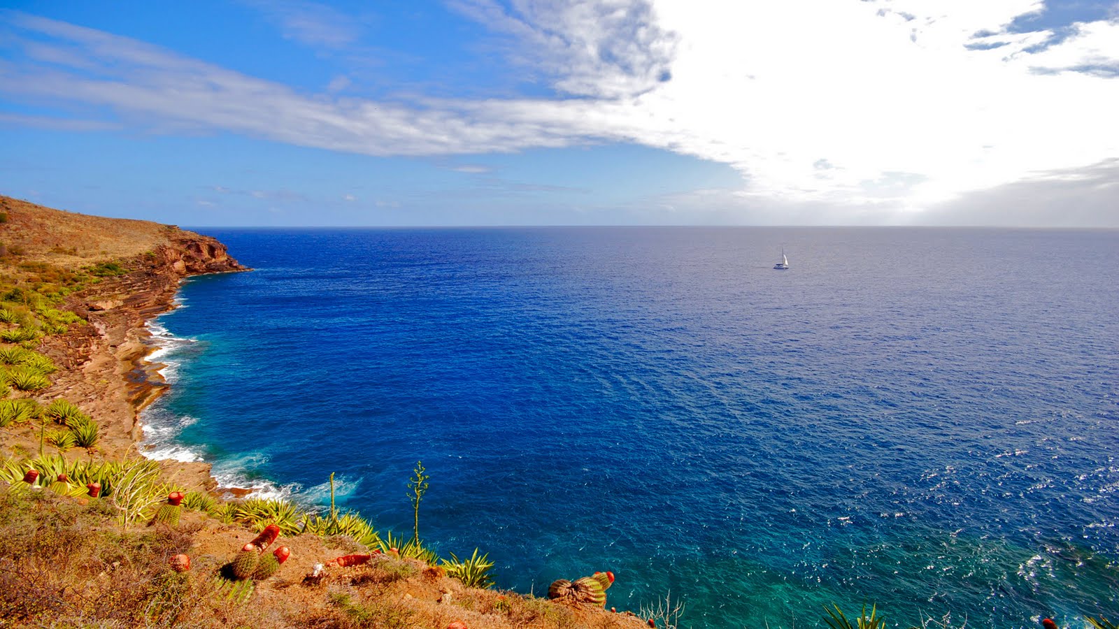 Largest Island In The Mediterranean Sea - HD Wallpaper 