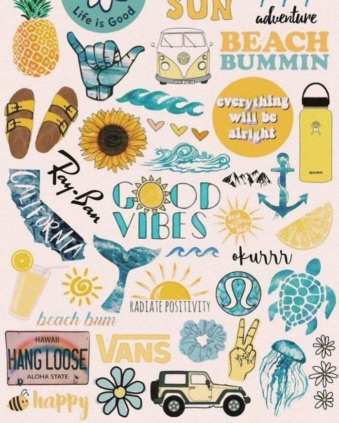 #blue #girl #sun #vans #vsco #wallpaper ☝🏻wallpaper - Vsco Girl Stickers - HD Wallpaper 