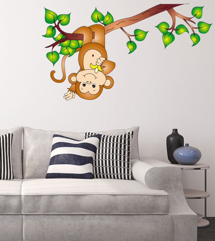 Monkey Jungle Clipart - HD Wallpaper 