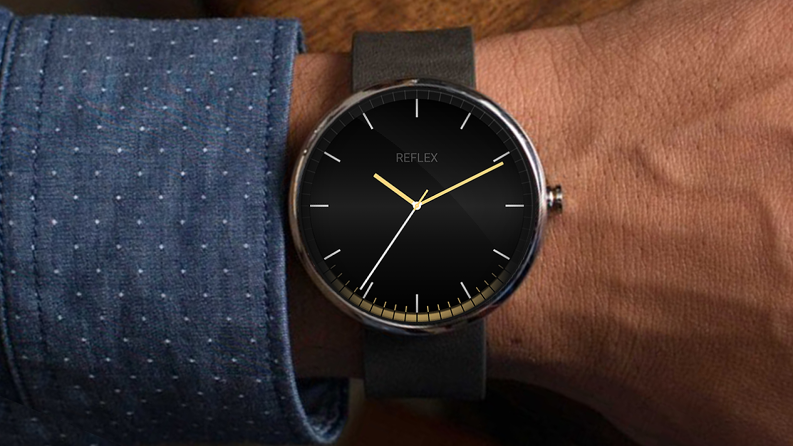 Creating A Watch Face With Android Wear Api - Simple Android Watch Face - HD Wallpaper 