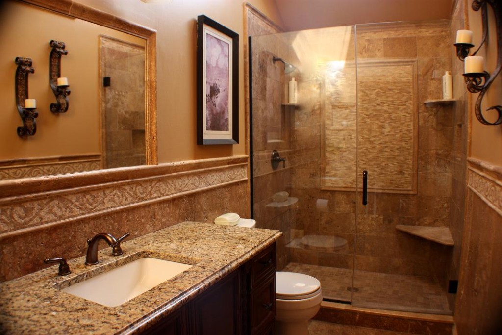 Pictures Of Bathroom Shower Remodel Ideas : Exciting Walk In Shower Ideas For Your Next Bathroom Remodel Luxury Home Remodeling Sebring Design Build : Finish off the shower with a sleek glass door to strut your shower's new style.