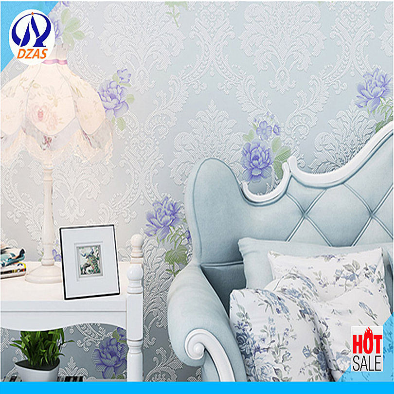 South Korea Imports Non-woven Wallpaper Bedroom Warm - Wall - HD Wallpaper 