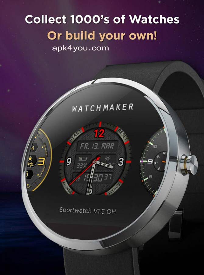 Watchmaker Premium Watch Face Apk Moto 360 Watch Faces 670x900