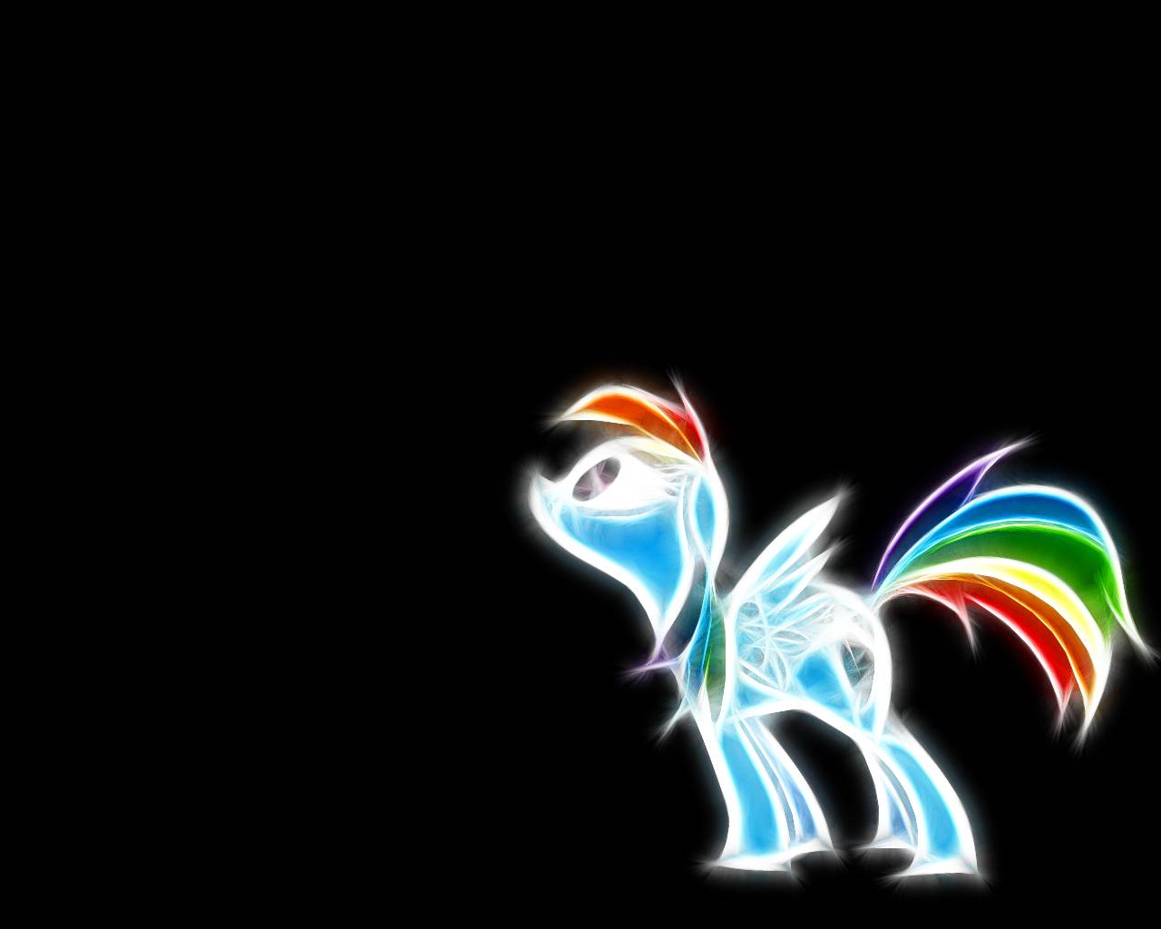 Collection Of Cool Neon Wallpapers On Hdwallpapers - Best Mlp Rainbow Dash - HD Wallpaper 