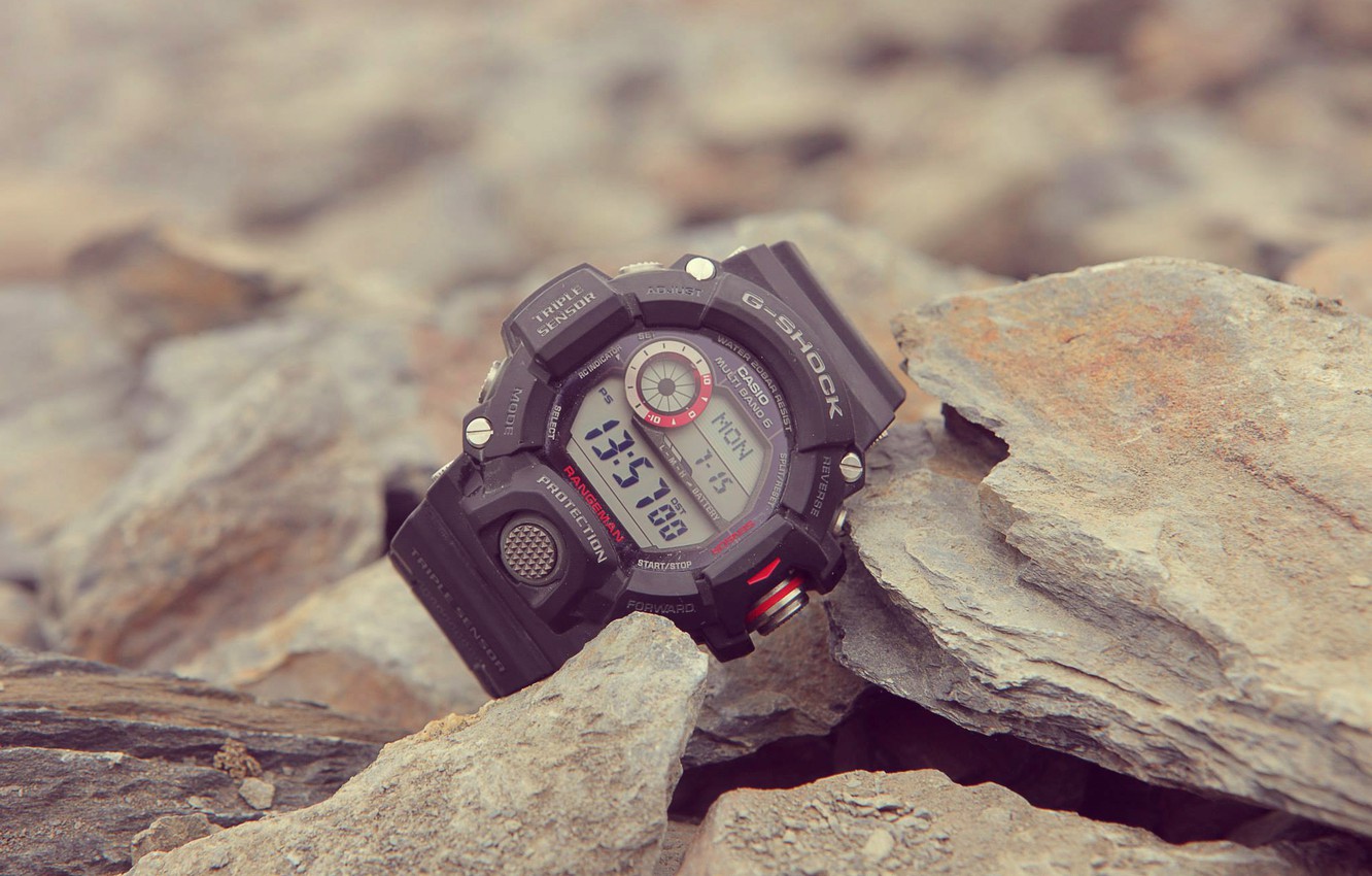 Photo Wallpaper Watch, Casio, G Shock, G 9400, Analog - Casio G Shock - HD Wallpaper 