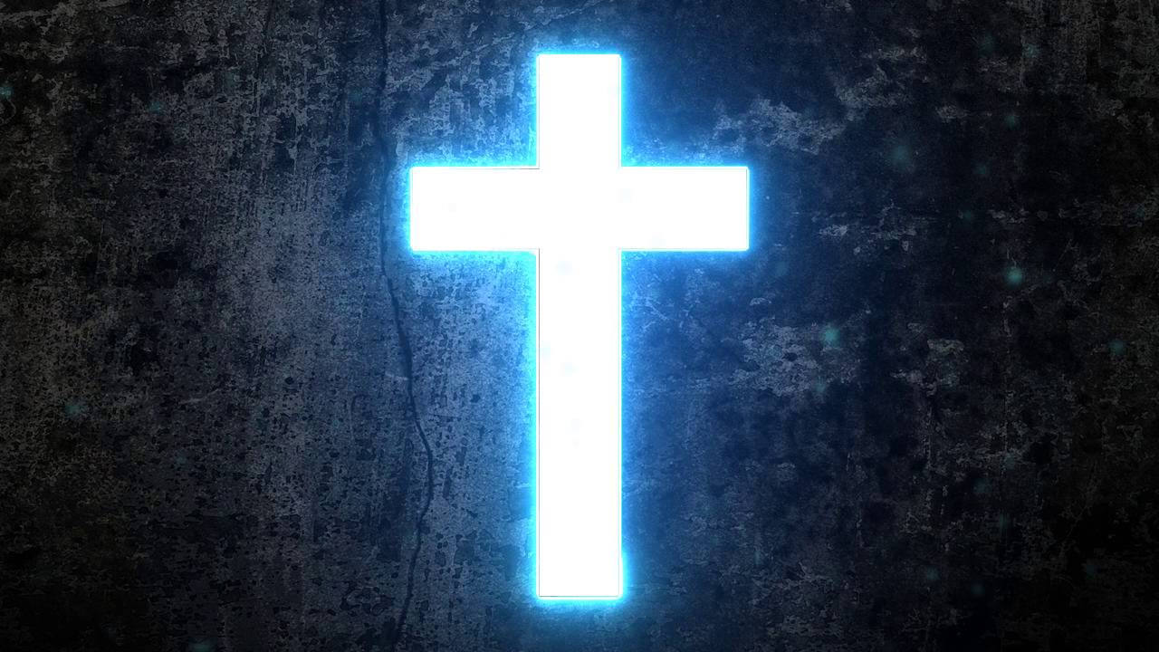 Cross Picture Hd Glowing Cross Motion Background Youtube - Cross Hd - HD Wallpaper 