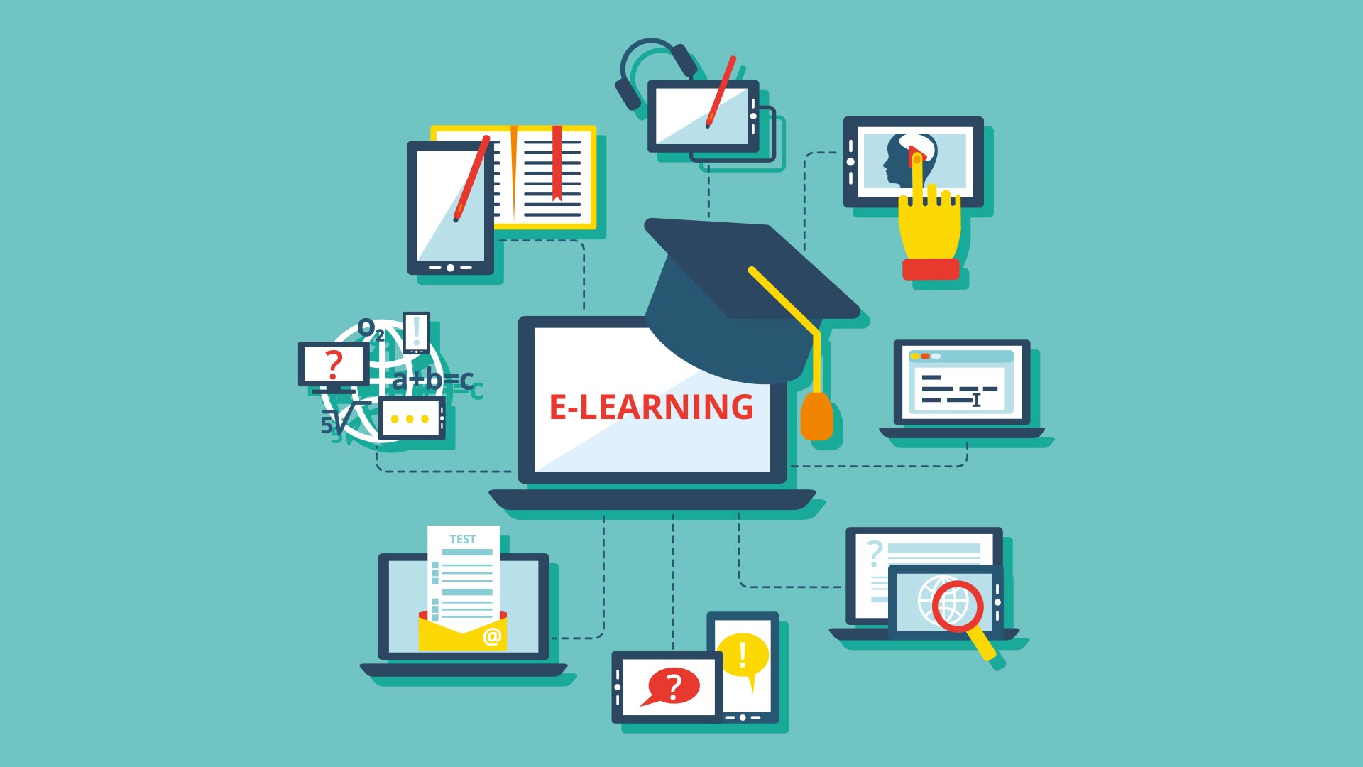 Aprendizaje Electronico E Learning - HD Wallpaper 