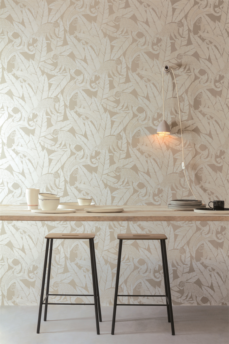 Khroma Monkey Desert - HD Wallpaper 