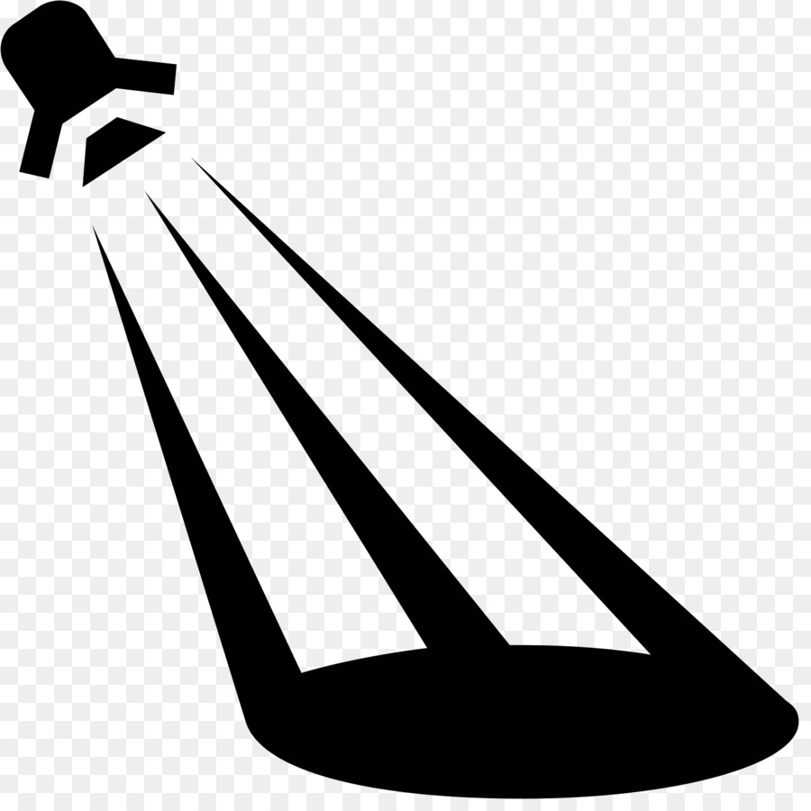 Spotlight Clipart Black And White - HD Wallpaper 
