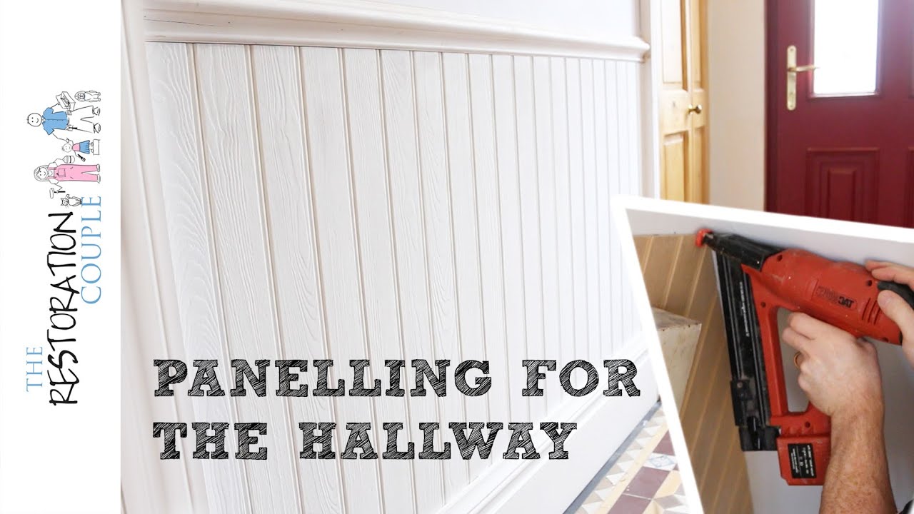 Wall Panelling Hallway - HD Wallpaper 